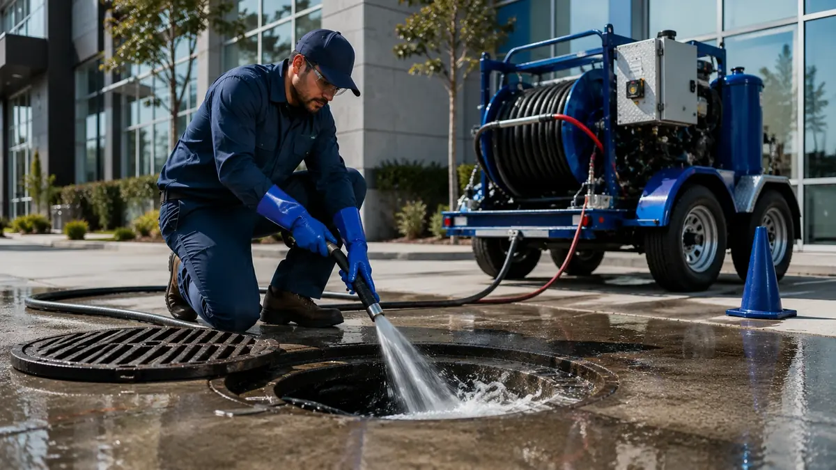 Commercial Hydro Jet Drain Cleaning in Rancho Cordova