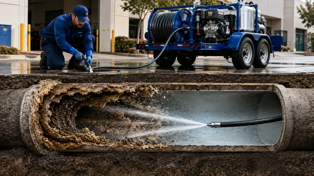 Sewer Pipe Descaling in Rancho Cordova